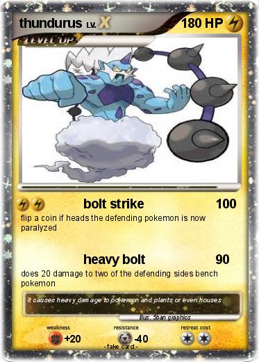 Pokemon thundurus