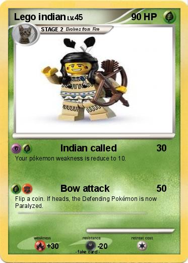 Pokemon Lego indian