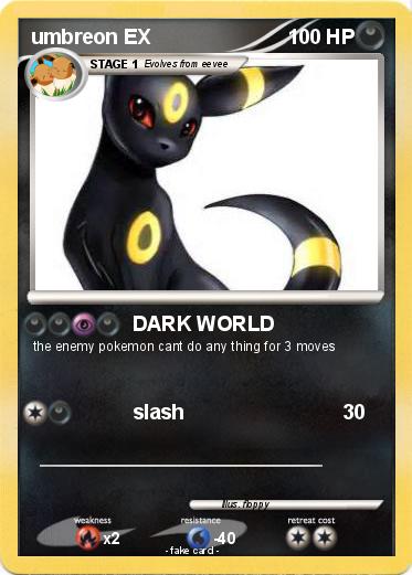 Pokemon umbreon EX