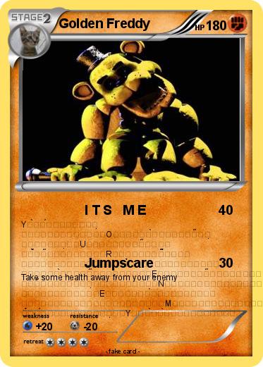Pokemon Golden Freddy