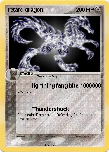 Pokemon retard dragon
