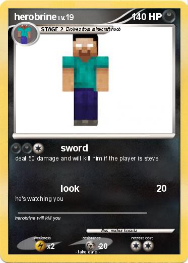 Pokemon herobrine