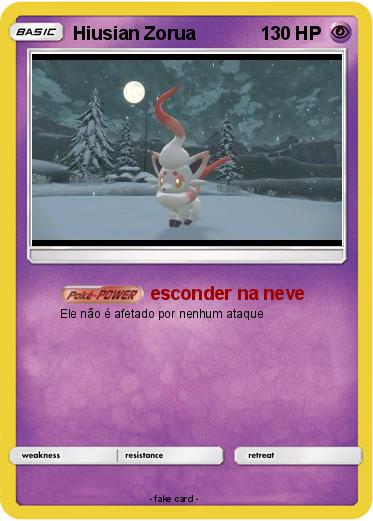Pokemon Hiusian Zorua