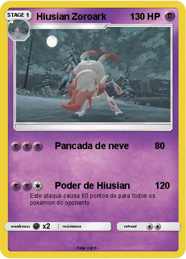 Pokemon Hiusian Zoroark