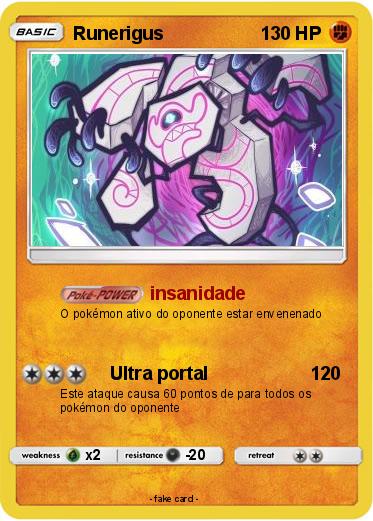 Pokemon Runerigus