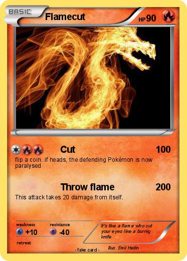 Pokemon Flamecut