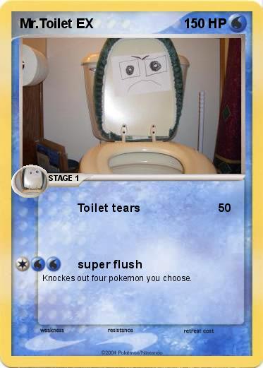 Pokemon Mr.Toilet EX