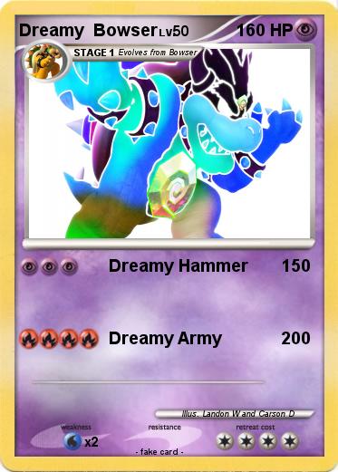 Pokemon Dreamy  Bowser
