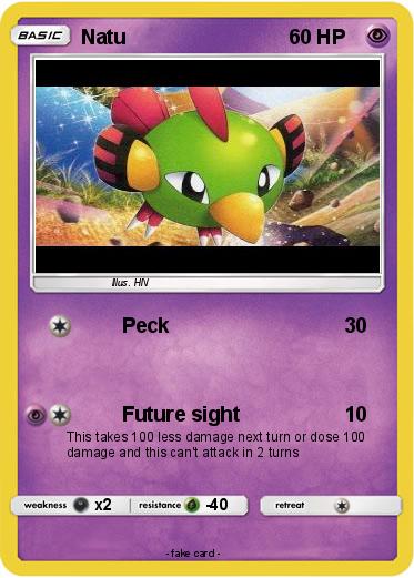 Pokemon Natu