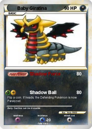 Pokemon Baby Giratina