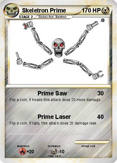 Pokemon Skeletron Prime
