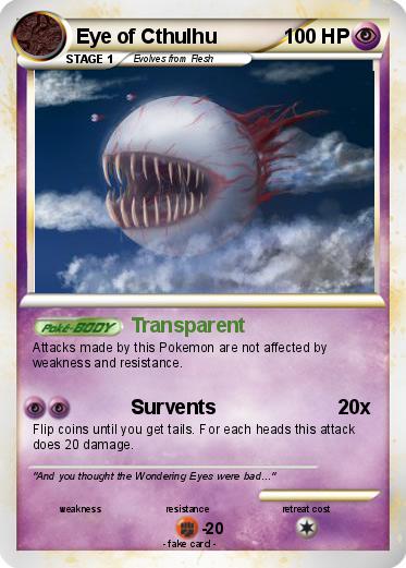 Pokemon Eye of Cthulhu