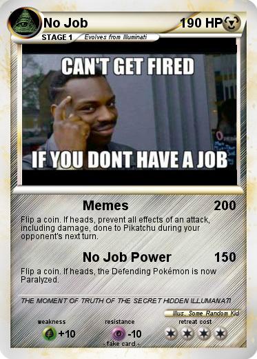 Pokemon No Job