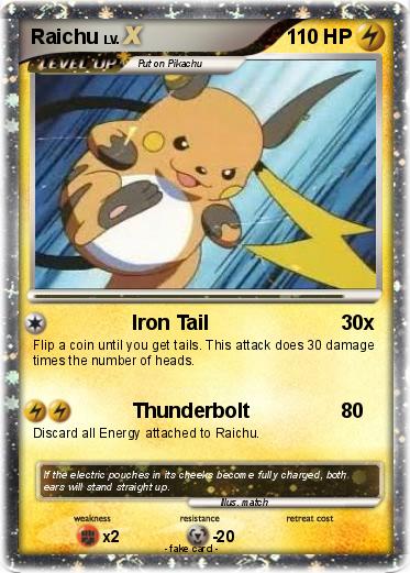 Pokemon Raichu