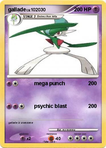 Pokemon gallade