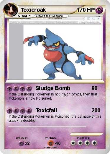 Pokemon Toxicroak
