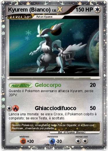 Pokemon Kyurem (Bianco)
