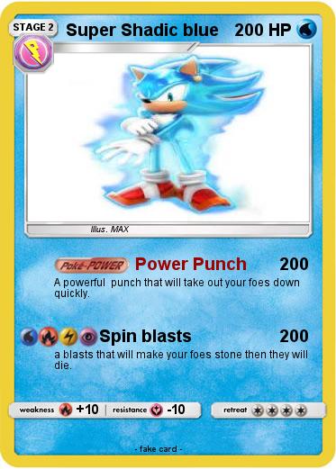 Pokemon Super Shadic blue