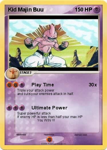 Pokemon Kid Majin Buu