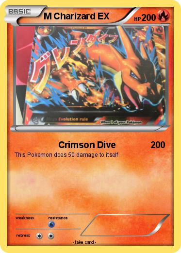 Pokemon M Charizard EX