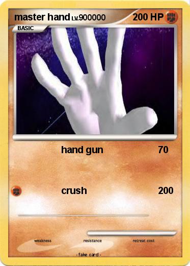 Pokemon master hand