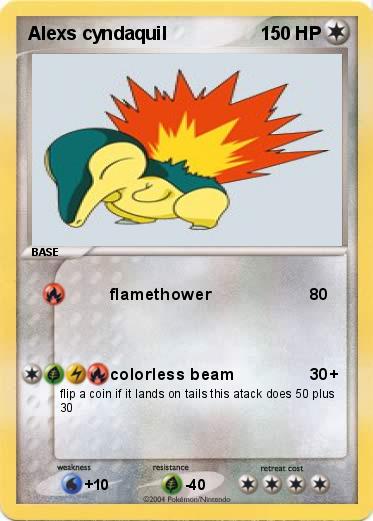 Pokemon Alexs cyndaquil