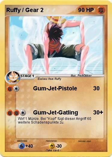 Pokemon Ruffy / Gear 2