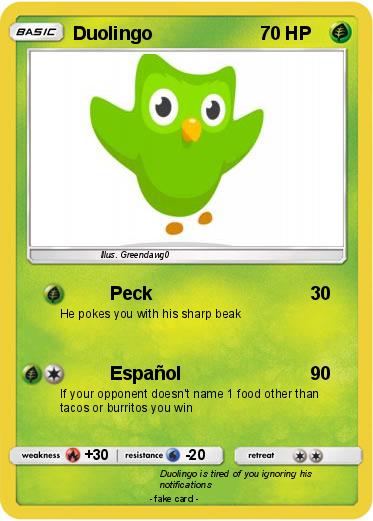 Pokemon Duolingo