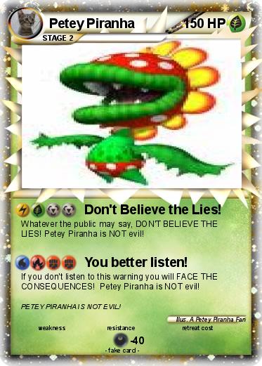 Pokemon Petey Piranha