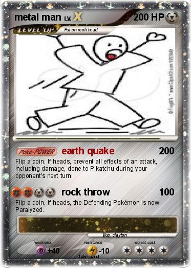 Pokemon metal man