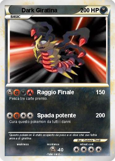 Pokemon Dark Giratina