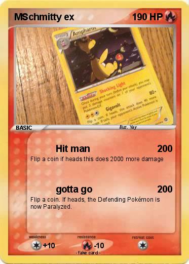 Pokemon MSchmitty ex