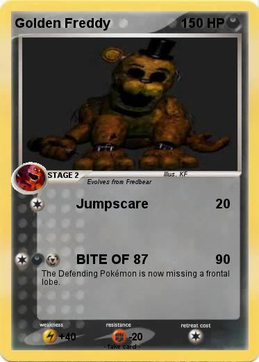 Pokemon Golden Freddy