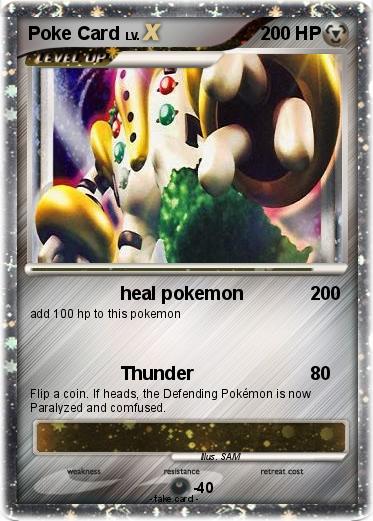 Pokemon Poke Card