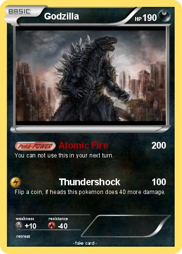 Pokemon Godzilla