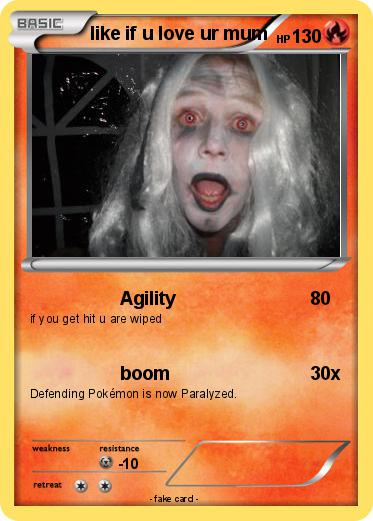 Pokemon like if u love ur mum