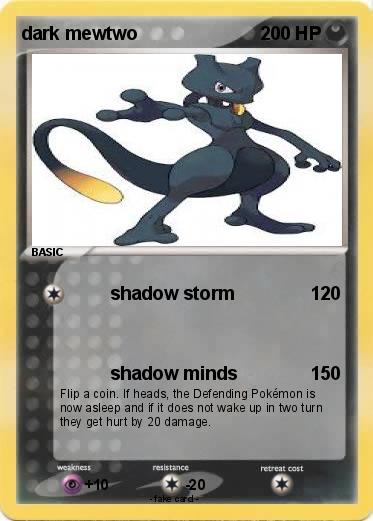 Pokemon dark mewtwo