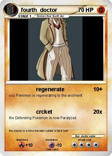 Pokemon fourth  doctor