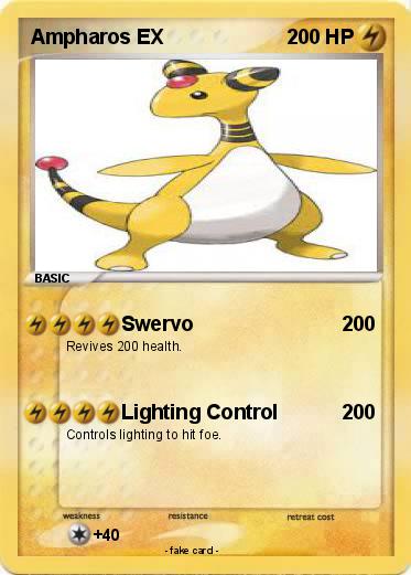 Pokemon Ampharos EX