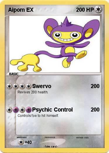 Pokemon Aipom EX