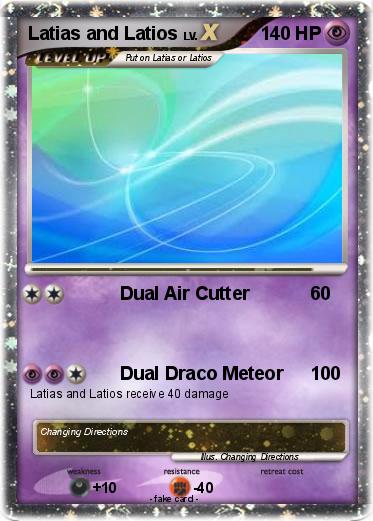 Pokemon Latias and Latios