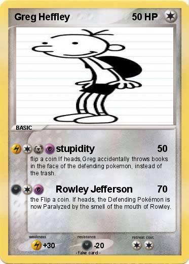 Pokemon Greg Heffley
