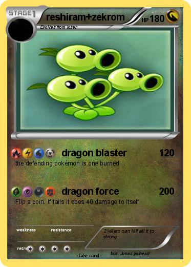 Pokemon reshiram+zekrom