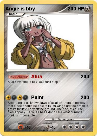 Pokemon Angie is bby