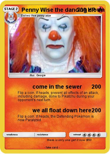Pokemon Penny Wise the dancing clown