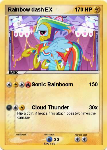 Pokemon Rainbow dash EX
