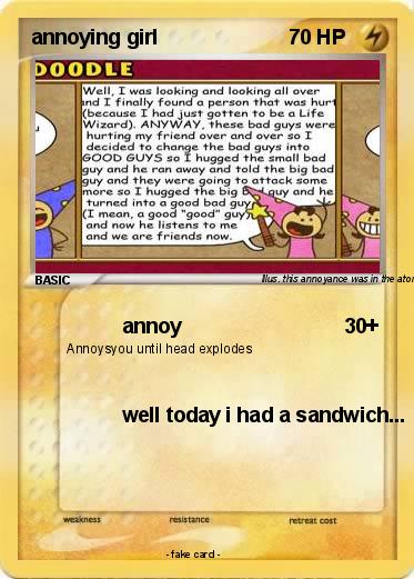 Pokemon annoying girl