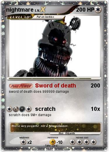 Pokemon nightmare