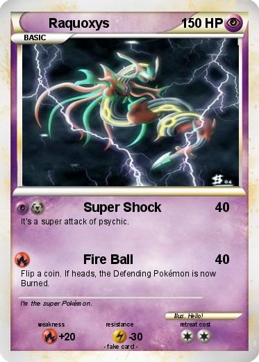 Pokemon Raquoxys
