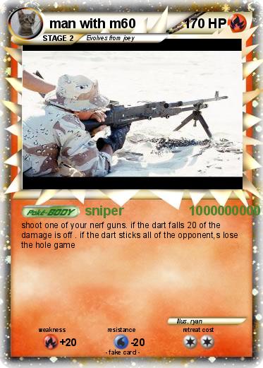 Pokemon man with m60